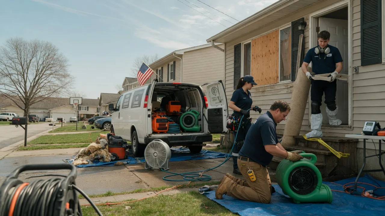 Water Damage Restoration in Palatine, IL near me